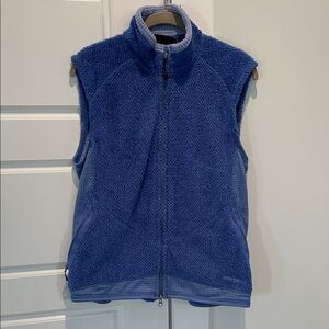 Women’s Patagonia Blue Fleece Vest Sz Lrg.